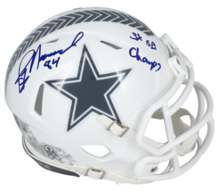 Jay Novacek Autographed &quot;3x SB Champ&quot; Cowboys 2024 STS Mini Helmet Beckett - $119.00