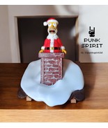 Homer Santa Claus Trapped in Chimney - 3D Printed Hand Painted - $37.05