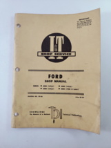 I &amp; T SHOP SERVICE FORD SHOP MANUAL FO-26 - £14.11 GBP