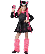 SASSY CAT GIRLS HALLOWEEN COSTUME CHILD SIZE SMALL 6-8 - €32,85 EUR