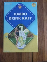 Jumbo Drink Raft Swimming - £15.91 GBP