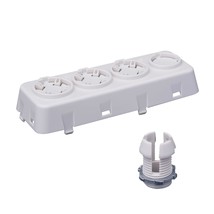 Leviton OSFOA-W Fixture-Mounted Offset Adapter Accessory for OSFHU, 3 Position,  - £9.91 GBP