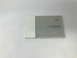 2004 Nissan Maxima Owners Manual Handbook OEM H02B19007 - $15.29