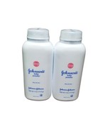 Johnson &amp; Johnson&#39;s J&amp;J Baby Powder Talc Talco babies 4 oz lot x 2 - £35.61 GBP