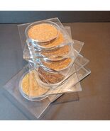 Vintage Mid-Century Lucite Coaster Set with Stand – 6 Pieces – EPC Estok... - €32,24 EUR