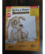 EVAN-MOOR Write a super sentence grades 1-3 student workbook homeschool ... - £7.86 GBP
