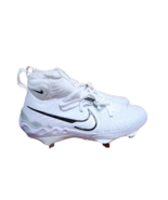 Nike Alpha Huarache NXT DJ6517-100 Mens Size 7 White Metal Baseball Cleats - $1,130.75 MXN