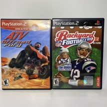 ATV Offroad Fury Backyard Football 09 Lot PS2 Tested And Working With Manuals - $8.79