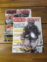 Lot Of (2) WWII History Magazines Vol (7) No (6) Vol (8) No (1) - $14.85