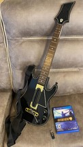 PS4 Guitar Hero Live-  dongles,  guitar,  strap, 1 Game Disk -Tested - $118.80