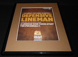 2013 Snickers Bar Defensive Lineman 11x14 Framed ORIGINAL Vintage Advertisement  - £27.28 GBP