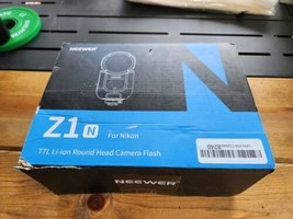 NEEWER Z1-N TTL Round Head Flash Speedlite for Nikon DSLR Cameras  - £66.68 GBP
