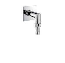 Cabano Wall elbow Square 6038 Polished Chrome - $69.50 CAD