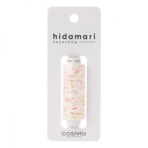 Cosmo Hidamari Sashiko Variegated Thread 30 Meters Pink Yellow - $6.30