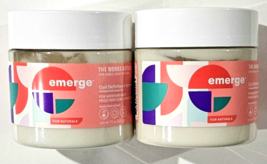 2 Pack Emerge The Works Butter Cream Curly Coily Textures Curl Definition 150z - £17.18 GBP