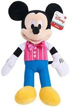 Mickey Mouse Valentine&#39;s Day 11&quot; Beanie Stuffed Plush Cloth Figure - £15.73 GBP