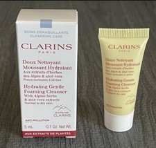 Clarins Hydrating Gentle Foaming Cleanser Alpine & Aloe Vera Extracts 5ml/0.1oz - $9.74