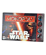 Hasbro Star Wars Monopoly 2015 Ages 8+ Skywalker Darth Vader Finn Kylo Ren - £13.69 GBP