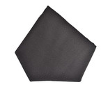 EMPORIO ARMANI Mens Pocket Square Soft Dotted Black Size 17&quot; X 17&quot; - £23.00 GBP