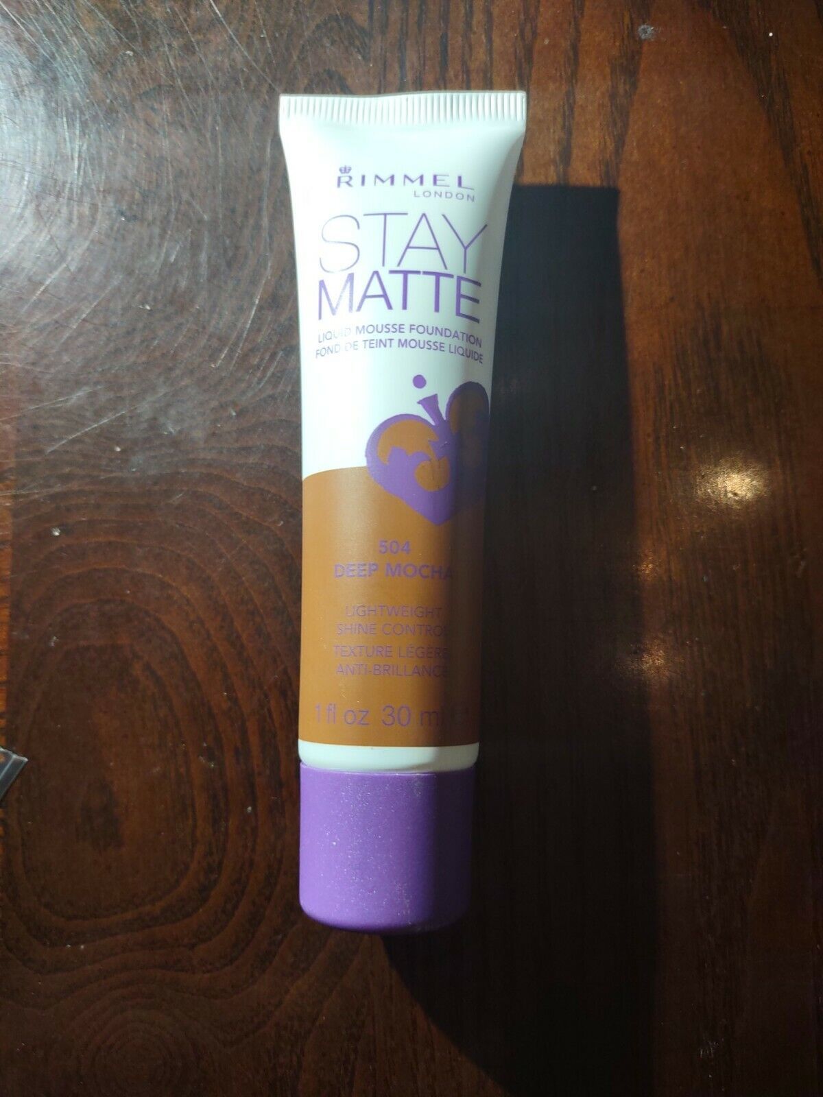 Rimmel Stay Matte 504 Deep Mocha Foundation - $12.75