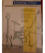 Essential Styles for the Drummer and Bassist by Steve Houghton Book 2 - $13.96