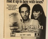 Dream On Tv Series Print Ad Vintage Brian Benben TPA2 - $5.93