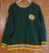 Duluth Trading Co. Green Bay Packers Sweatshirt Wm Sz 1X Green Gold NFL Football - £29.38 GBP