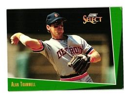 1993 Select #230 Alan Trammell Detroit Tigers - £3.92 GBP
