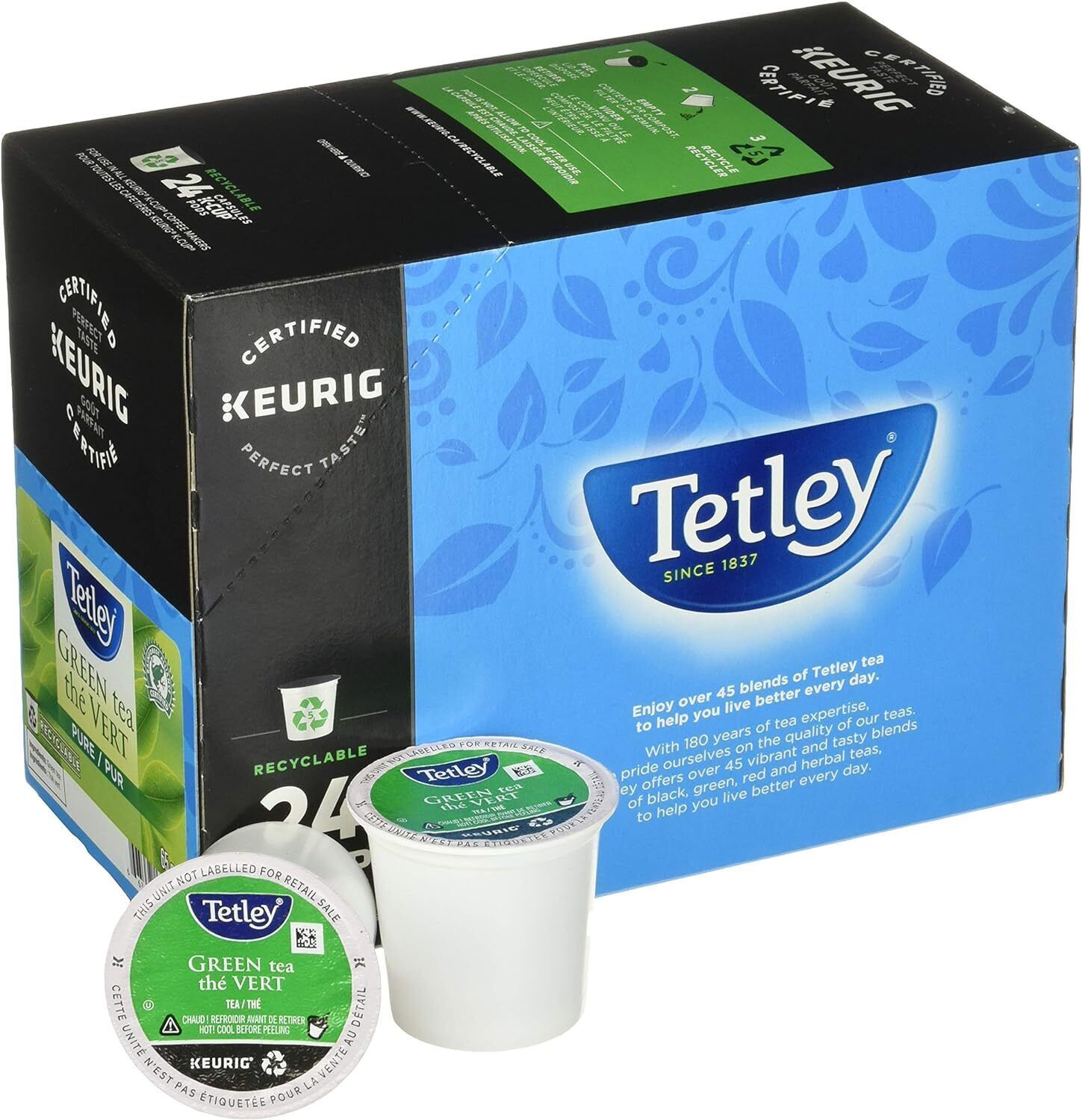 Tetley Green Tea 24 to 144 Count Keurig K cups Pick Any Size FREE SHIPPING - $32.99 - $114.99