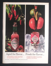 1978 Tabasco Pepper Sauce Bloody Mary Mix Vintage Magazine Cut Print Ad - $7.99