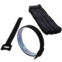 Cable Management Ties(30) 8&quot; Reusable Self-Gripping Cord Straps- Organize Cables - £14.93 GBP