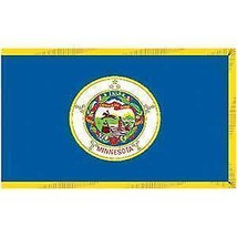 Minnesota Polyester Us State Flag 3 X 5 Feet - £5.69 GBP