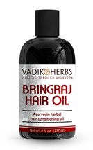 Vadik Herbs Bringraj (Bhringraj) Hair Oil (8 oz) Herbal hair growth oil ... - £35.16 GBP