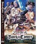 DVD Anime Black Clover: Sword of The Wizard King + OVA + SP English Dubbed - £53.60 GBP
