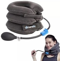 Cervical Neck Traction Device Pro - Neck Brace Adjustable Neck Support a... - £23.67 GBP