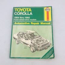 Haynes Repair Manual Toyota Corolla 1984-92  #1025 Front Wheel Drive Models - £8.20 GBP