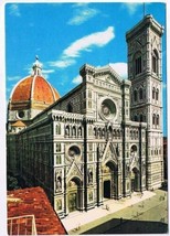 Italy Postcard Firenze The Cathedral and Giotto&#39;s Bell Tower - £2.32 GBP