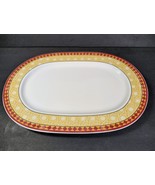 Villeroy &amp; Boch Switch Plantation Safran OVAL PLATTER Gallo Design, 13 1... - $66.30 CAD