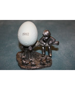 MICHAEL M.A. RICKER - PEWTER FIGURINE - BOBBY 1982 PORCELAIN EGG - #2465... - £11.20 GBP