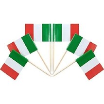 500 Italian Italy Flag 2.5&#39;&#39; Mini-toothpicks (5x 100 ct packs) - £10.33 GBP