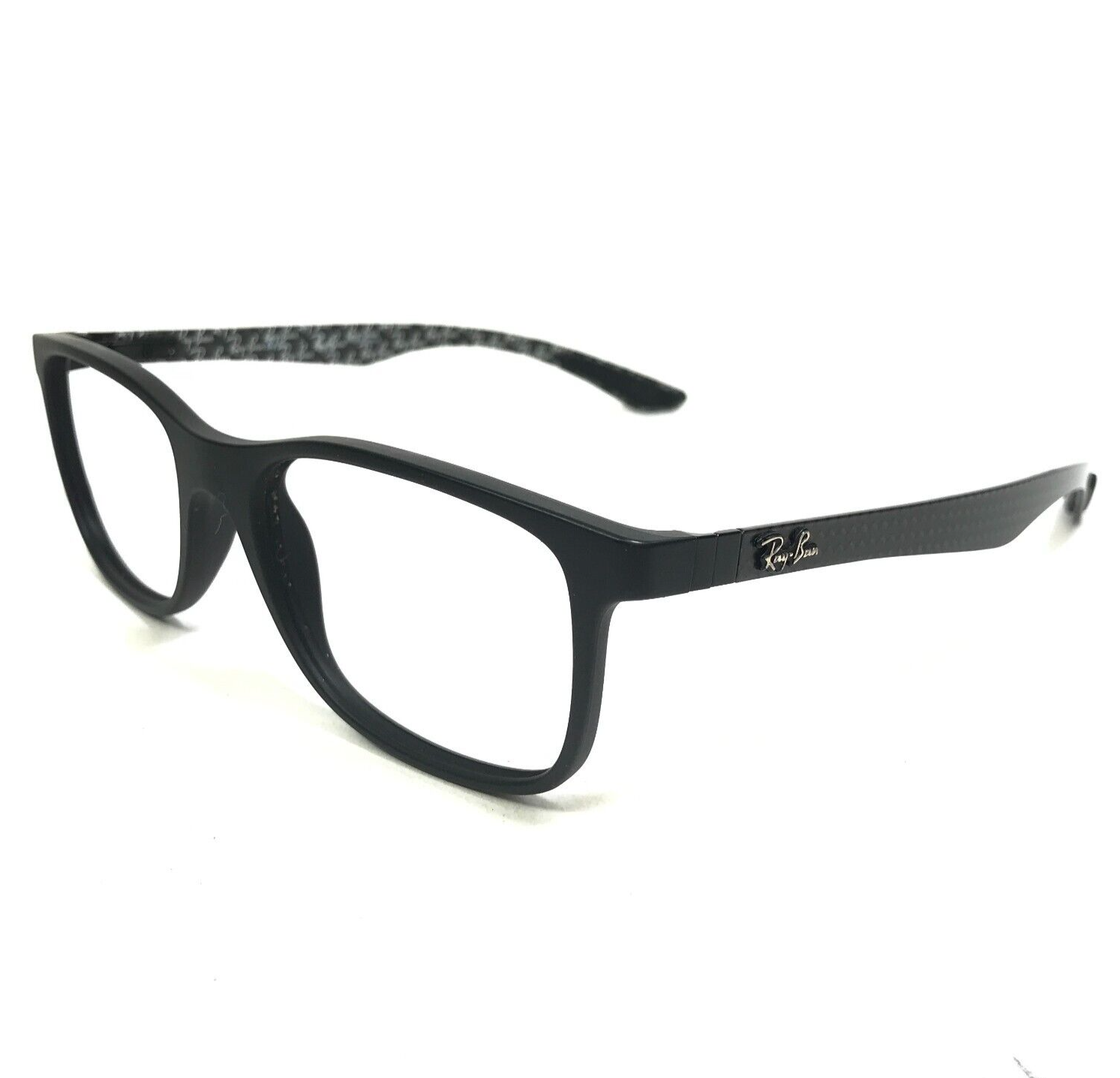 matte black ray ban eyeglasses