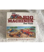 Big Machines Floor Puzzle 21 Extra Large Pieces  For Ages 3 And Up. - £10.19 GBP