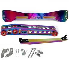 Neo chrome Rear Subframe Brace,Tie Bar &amp; Lower Control Arms,Asr Beaks Ho... - $239.99