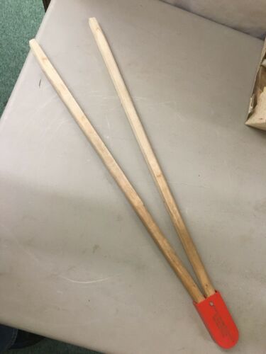 Vintage Wood Clothes washing tong peoples service Oil Pure East Grand Fo... - $49.99
