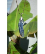 blue kyanite necklace / Polished Blue Kyanite - €8,93 EUR