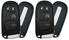 X2 NEW SMART key PROX Remote Fob For Jeep Cherokee 2014 - 2021 5-button ... - £47.81 GBP