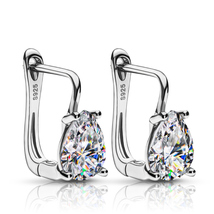 GIGAJEWE Moissanite D Color VVS1 Total 2.5ct S925 Plug Earring Women Jew... - £37.75 GBP