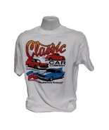 Vintage Classic Car Company Street Hot Rod Car Men XL T Shirt Weatherfor... - £20.30 GBP