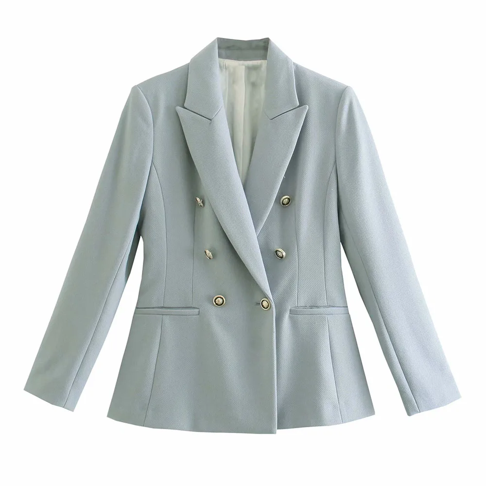 early autumn  women&#39;s  atmosphere wild lapel long-sleeved slim casual profession - £181.20 GBP