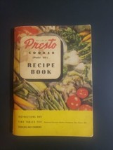 National Presto Cooker Recipe Booklet - Model 60 - 1946 - £7.10 GBP